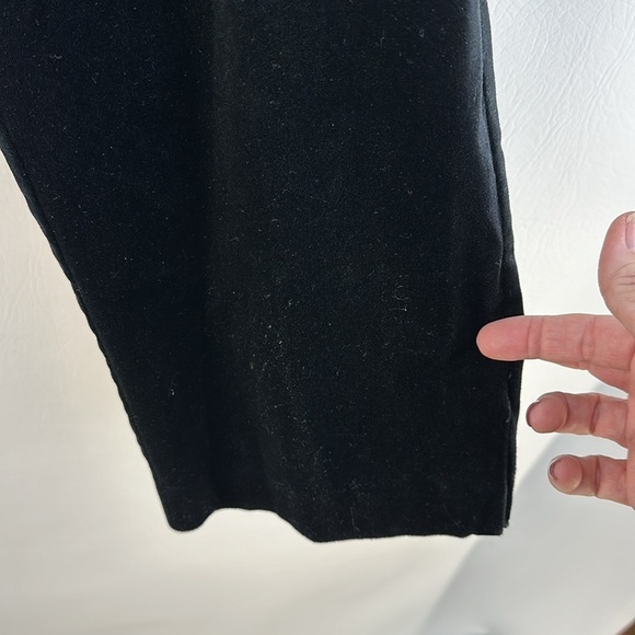 Eileen Fisher Straight Leg Velour Pants, L - Picture 3 of 7